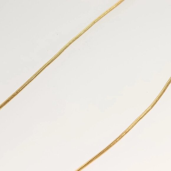 Christian Dior Necklace metal Gold Auth SW950 - Picture 13 of 16